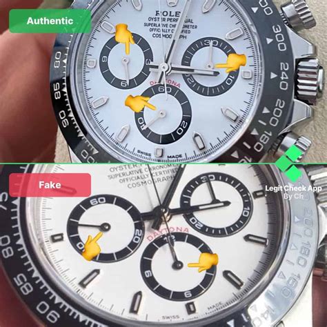 rolex daytona fake vs real|rolex daytona clone.